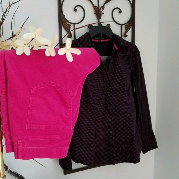 GAP Pants - GAP'S LEGGING JEAN Cords fuschia size 14